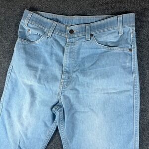 Vintage Levi's Jeans Mens 34x24 Blue Orange tab‎ Denim Mid Rise Straight Leg